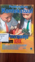 Pembelajaran Kontekstual dan Penerapannya dalam KBK